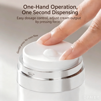 Pot à crème sans air à double paroi de 15 ml, 30 ml, 50 ml, 100 ml, pot cosmétique en plastique vide pour crème pour le visage, lotion, emballage pour soins de la peau