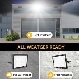 12V 24V AC 100-277V IP65 SMD Super Bright Flood <b>Light</b> Led Outdoor 30W-300W Dimmable - Product Image 5