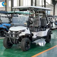 Voiturette de golf électrique Robetaa 6 places (4+2) – Vente en gros directe usine de produits chinois