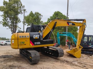 Mini excavatrice utilisée du chat 313 13TON de CATERPILLAR d'excavatrice - Product Image 4
