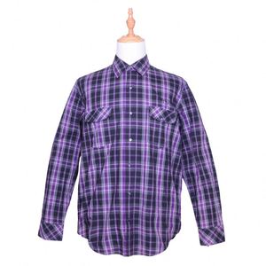 Chemise à carreaux de haute qualité Oemtailor Chemises en flanelle à carreaux bon marché pour hommes - Product Image 1