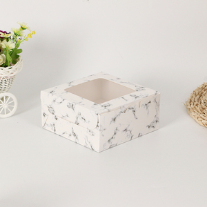 Tùy Chỉnh 2/4/6/12 Cupcake Hộp Giấy Tốt Hộp Quà Tặng Cho Bánh Và Món Tráng Miệng Thời Trang Bầu Không Khí Hiển Thị Container - Product Image 5