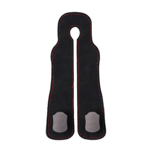 Hane <b>Car</b> Headrest <b>Hooks</b> Suede Material Simple Style For <b>Car</b> Interior Storage And Decoration - Product Image 1