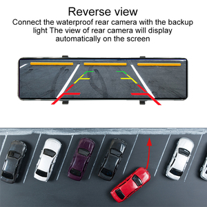 Videoregistratore a 12 pollici di GPS Navi dello schermo diviso dell'automobile Dvr ADAS 3 della macchina fotografica di Media del flusso dello specchio di retrovisore dell'automobile 1080P della camma di Dash di Android 4G doppio - Product Image 6