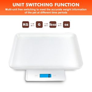 गर्म बिक्री पालतू जानवर अस्पताल 20 किलोग्राम पशु चिकित्सा उपकरण सटीक डिजिटल छोटे बड़े बड़े पालतू बिल्ली कुत्ते वजन पैमाने - Product Image 2
