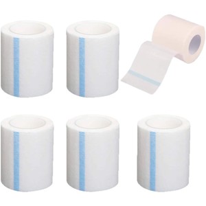 Bande adhésive médicale en papier non tissé, type papier, microporeuse, respirante, facile à déchirer, accessoire de trousse de premiers secours, hypoallergénique - Product Image 5