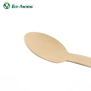 Degradable Natural Eco-friendly Flatware Knife Fork Spoon Disposable Wholesale Bamboo Cutlery