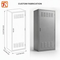 Boîtier électrique extérieur étanche IP65, armoire métallique, boîte de commande, services de fabrication de tôlerie pour équipements industriels