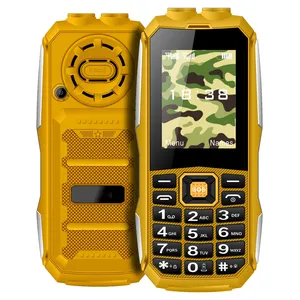 H7 2.4 inç büyük pil güç banka fonksiyonu ile hoparlör çift SIM GSM cep telefonu