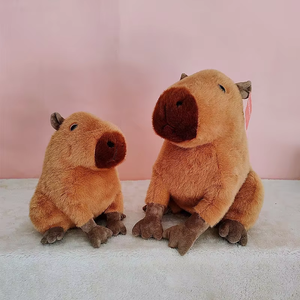 Lindo Peluche de Capibara, Decoración para el Hogar, Llavero de Capibara, Colgante de Peluche para Mochila, Regalo para Niños y Niñas - Product Image 3