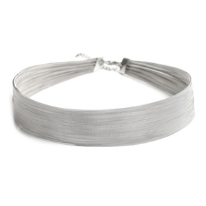 <span class=keywords><strong>Collier</strong></span> ras du cou pour femmes, large <span class=keywords><strong>maille</strong></span> en métal, Punk, gros bijoux, déclaration - Product Image 3