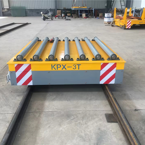 Zware-duty elektrische stalen transportwagen voor materiaaltransport, nieuwe industriële transportkar voor productiebedrijven - Product Image 1
