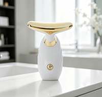 Masseur facial vibrant, utilisation simple, appareil de massage pour le visage et le cou, entretien quotidien de la peau