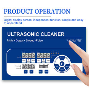 Nettoyeur à ultrasons multifonction haute fréquence durable à faible bruit pour outils médicaux et instruments en verre de laboratoire - Product Image 4