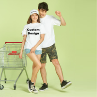 Camiseta de Verano para Hombre, Camiseta de Algodón Extra Grande, Camiseta de Alta Calidad con Logotipo Personalizado al por Mayor para Deportes