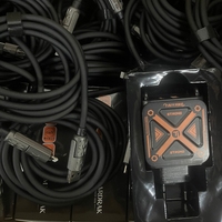 Câble de charge rapide 7-en-1 avec lumière respirante et fonction anti-moustiques parfumée, compatible avec les téléphones Huawei et Apple iPhone