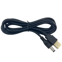 Cable de Alimentación Personalizable con Conector DC5.5 para Impresora y Computadora, Carga Rápida, Material PVC