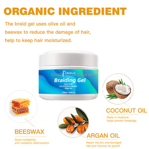 Logo personnalisé femmes cheveux longs perruques tresses Stying Braid Gel <span class=keywords><strong>Locks</strong></span> vendeur de gel de tressage - Product Image 4