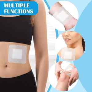 Vendaje autoadhesivo estéril desechable de 4cm x 5cm con almohadilla <span class=keywords><strong>para</strong></span> el cuidado de <span class=keywords><strong>heridas</strong></span> Vendaje adhesivo impermeable <span class=keywords><strong>para</strong></span> <span class=keywords><strong>heridas</strong></span> - Product Image 3