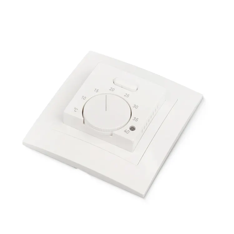 Régulateur de température Opération manuelle mécanique Intérieur Chaud underfllor Chauffage Thermorégulateur Thermostat