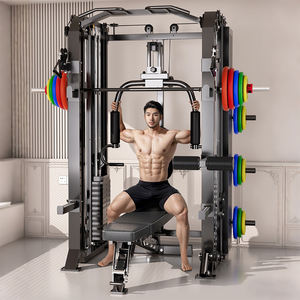 Machine Smith pour la musculation, rack à squats, barre de traction, entraînement de la force du haut du corps, développeur de jambes, salle de sport légèrement commerciale, entraînement de la force - Product Image 1