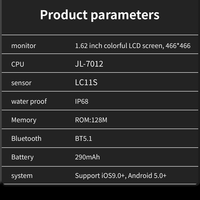 Reloj Inteligente H4 Pro Max con NFC, Batería de Gran Capacidad, Reloj Inteligente de Salud, Llamadas por BT, Carga Inalámbrica, Reloj Inteligente Deportivo de 1.62 Pulgadas, 3 Correas