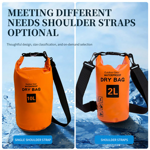 Sac étanche multifonctionnel (à main, à bandoulière, ou en bandoulière croisée) – Plusieurs options disponibles pour les sports nautiques – Sac étanche pour activités aquatiques - Product Image 3