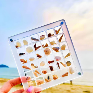 Les bijoux <span class=keywords><strong>transparents</strong></span> de nouveau style collectent la mini boîte de présentation magnétique acrylique de stockage - Product Image 3