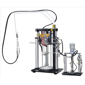Machine d'extrudeuse de mastic Machine de revêtement à deux composants en verre isolant/Machine d'extrudeuse de mastics de silicone/HIWOC