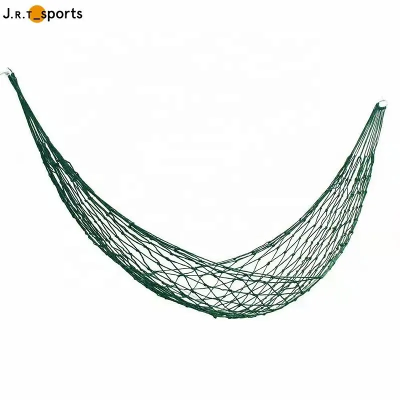 Hot Selling Camping Hängematte Nylon Mesh Rope Mesh Hängematte für Outdoor Camping Mesh Hängematte