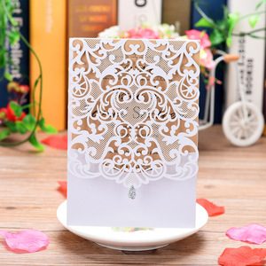 Fabricant de cartes d'invitation de style européen, d'invitations professionnelles, de cartes de vœux festives ajourées et d'invitations de mariage en gros. - Product Image 3