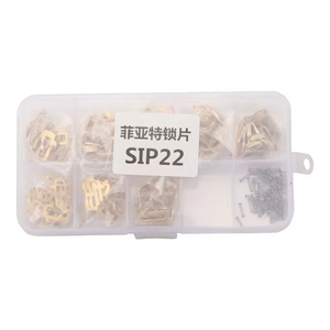 SIP22 plaque de verrouillage de <span class=keywords><strong>voiture</strong></span> Reed laiton matériel serrure à <span class=keywords><strong>clé</strong></span> automatique Wafer réparation Kits de ressaisie pour porte <span class=keywords><strong>Fiat</strong></span> (200 pièces) - Product Image 1