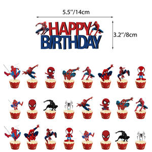 Platos, Vasos y Globos de Papel Coloridos con Temática de Spiderman, Regalos para Niños, Cumpleaños, Graduación, Navidad, Pascua - Product Image 4