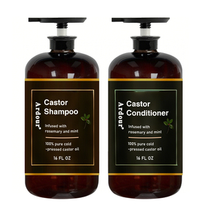 Shampooing Naturel à la Rose Musquée OEM pour des Cheveux Sains et Brillants, Traitement Sans Sulfate, Nettoyage en Profondeur, Nourrissant - Product Image 5