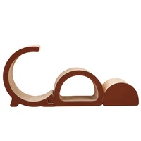Présentoir personnalisable en carton ondulé pour griffoir à chat, support recyclable en papier pour griffoir pour animaux de compagnie pour magasin de détail