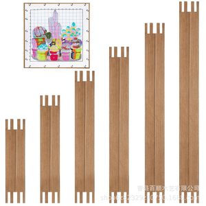 Wooden Needlework Stretch Rod <b>Canvas</b> <b>Frame</b> Square Shape Handmade Embroidery Craft Wall Hanging - Product Image 3
