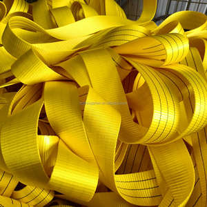 Giá rẻ <span class=keywords><strong>Polyester</strong></span> <span class=keywords><strong>Webbing</strong></span> <span class=keywords><strong>Sling</strong></span> <span class=keywords><strong>Polyester</strong></span> <span class=keywords><strong>Webbing</strong></span> cho Ratchet Tie downs xe tải chở hàng lashing dây đai - Product Image 4