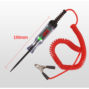 เครื่องทดสอบวงจรไฟรถยนต์ รถบรรทุก 6V 12V 24V ปากกาทดสอบวินิจฉัยรถยนต์ หลอดไฟ ปากกาวัดไฟฟ้า เครื่องมือซ่อมแซม - Product Image 2