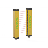Barrière de sécurité industrielle AkuSense Thrubeam à infrarouge, portée de 6 m, amplificateur optique, interrupteur, capteur de rideau de lumière laser