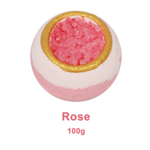 Sel de bain artisanal de luxe or et cristal <span class=keywords><strong>rose</strong></span>, 100g, riche en plus de 80 minéraux, huiles essentielles pures, nettoyage en profondeur, aromathérapie, spa - Product Image 4