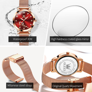 <span class=keywords><strong>Montres</strong></span> à quartz pour femmes OLEVS 5530 OEM, design classique de luxe, étanches, avec logo personnalisé, tendance et populaires. - Product Image 6
