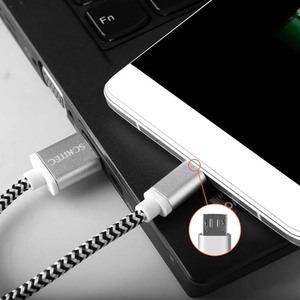 Cable <span class=keywords><strong>Micro</strong></span> <span class=keywords><strong>Usb</strong></span> <span class=keywords><strong>Kabel</strong></span> de 2A, cable de carga rápida de 1m, 2m, nailon trenzado, multicargador para teléfonos móviles - Product Image 5