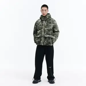 Manufacturer Winter Long Parka Fur Utility Sport Oversize Loose Coat Men's Jackets Workout Jacket