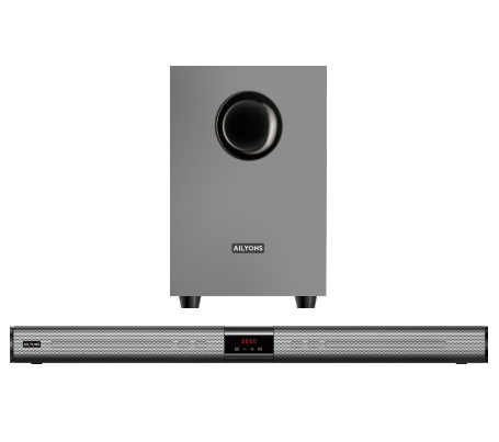 AILYONS 2.1 Channel TV Surround Multimedia Home Theater Sound bar With Subwoofer Speaker