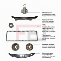 Kit de chaîne de distribution de marque FEI G118-61D014 24518546 pour Chevrolet Epica Optra N400, pièces de moteur, garantie de 12 mois
