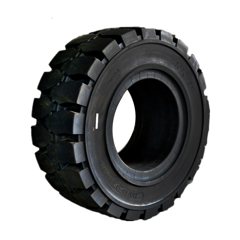355/65-15 Solid Tyre for Forklift Pure Rubber Material Handling Equipment Part