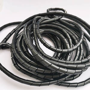 لف أنبوب PE لف سلك أنبوب تسخير حماية حزام حزمة سلك إدارة سلك 4mm6mm8mm10mm12mm - Product Image 2