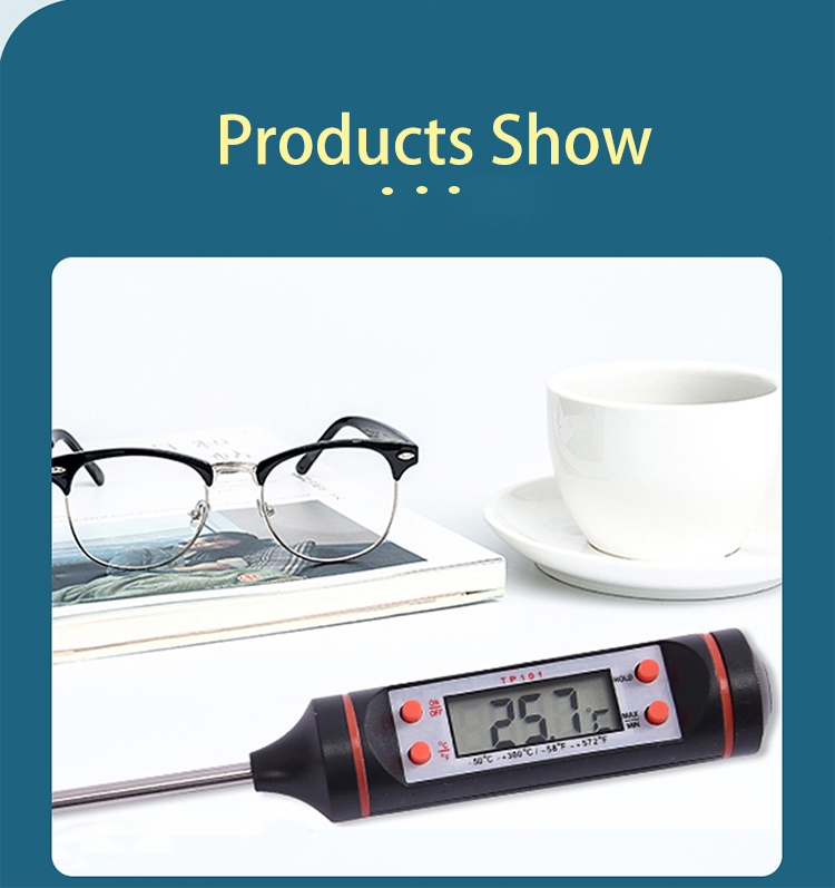 Tp-101 Digital Meat Thermometer Cooking Food Kitchen Bbq Probe Water Milk Oil Liquid Oven Thermometer Digital(图9)