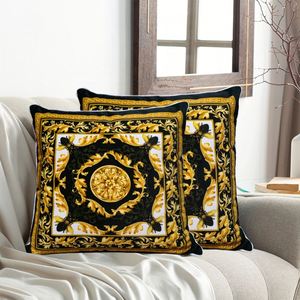 Frosted Velvet Cloth <b>Throw</b> Cases Decorative Pillow 45X45 Cushion Cover - Product Image 1
