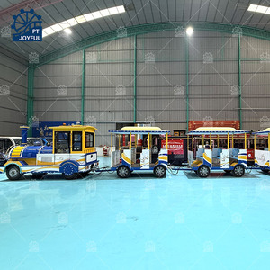 Route Fabricant de parc d'attractions sans rail Train électrique commercial pour attractions touristiques et centres commerciaux - Product Image 5